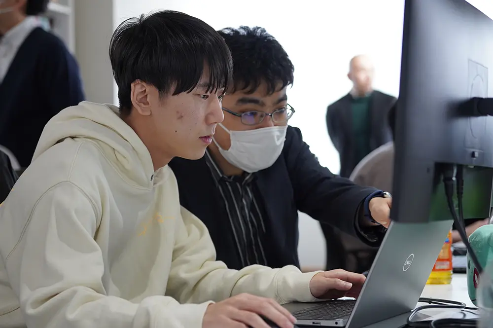 作業の様子