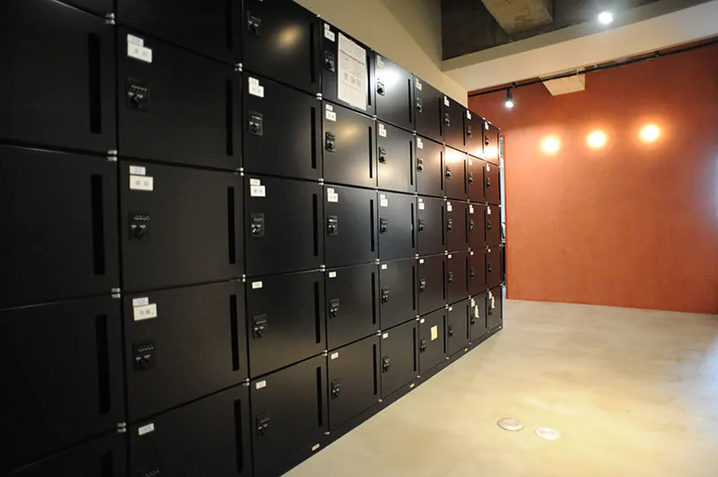 ロッカーの様子