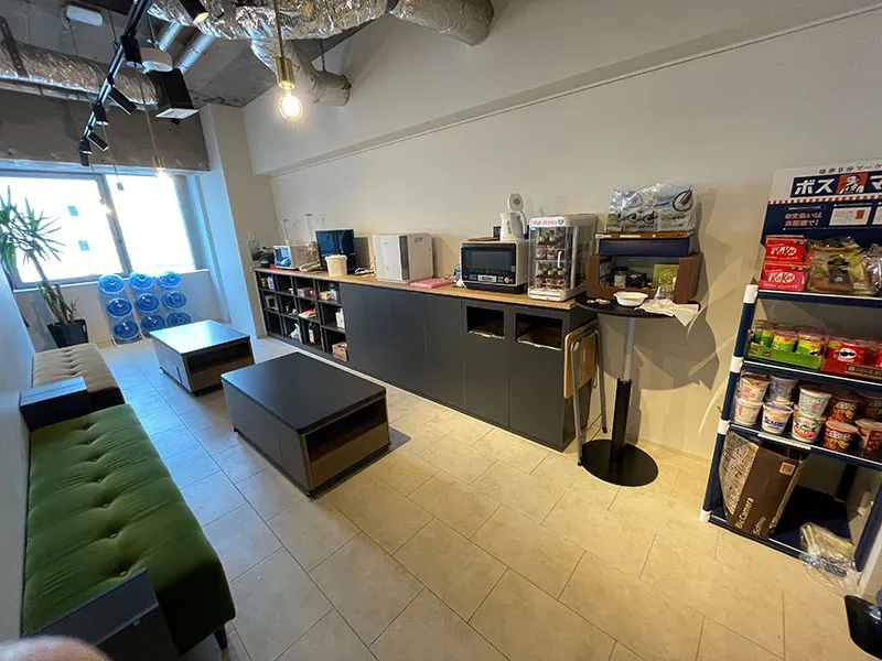 休憩スペースの様子1