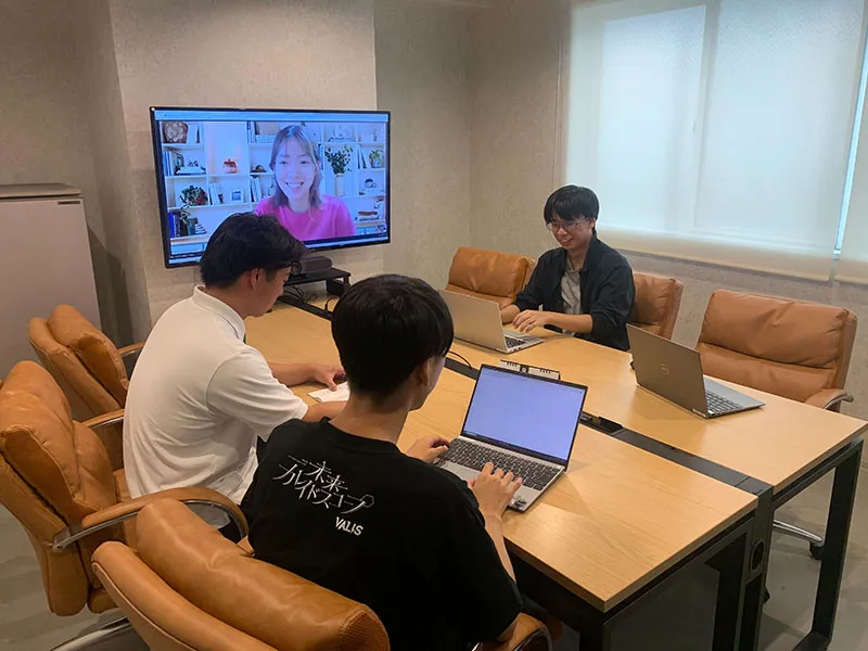 フィードバックの様子